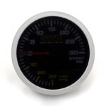 GFB Part Number 3730 Boost Pressure Gauge unpowered face view